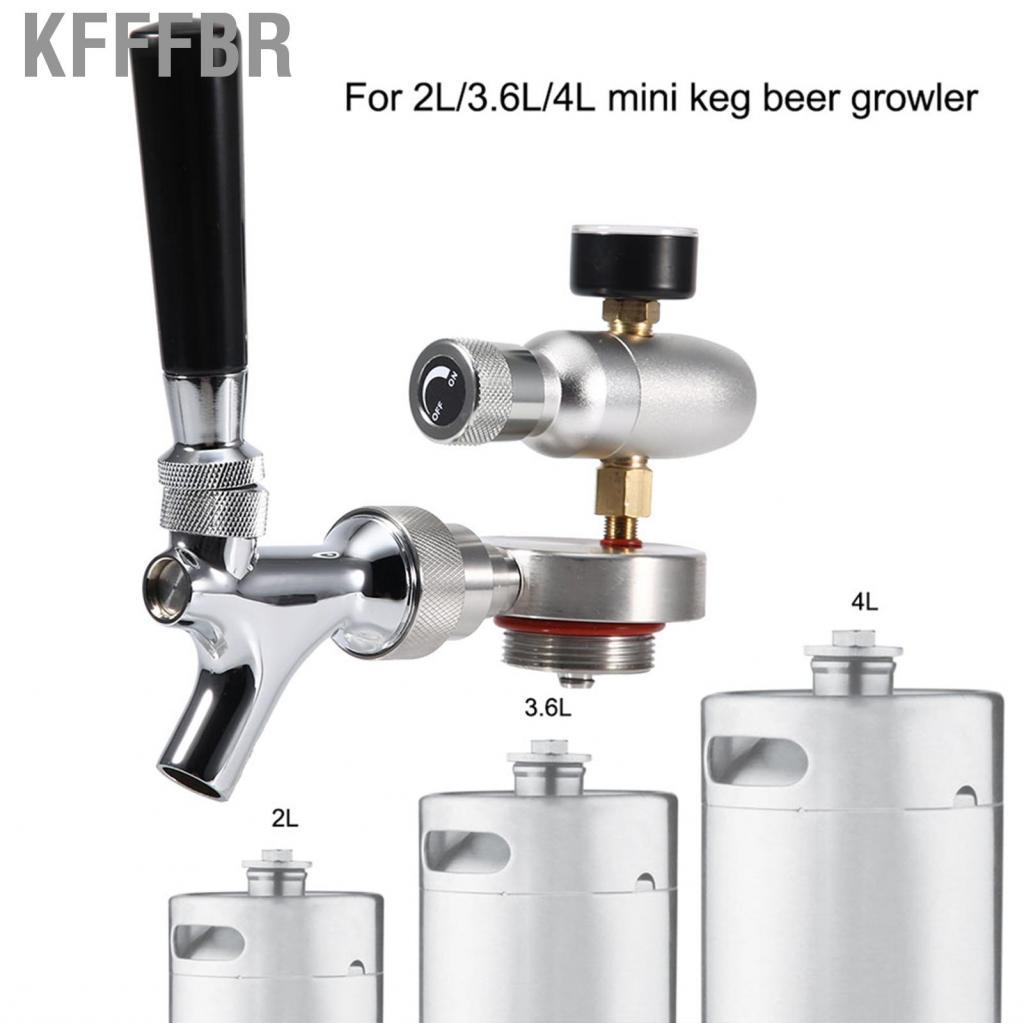 Kfffbr Mini Keg Dispenser Beer Faucet  Spear Tap Bar for Home KTV Restaurant