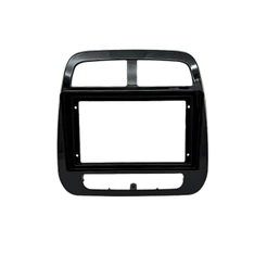 Moldura 9" Chinês Renault Kwid 2017/2022 - Black Piano