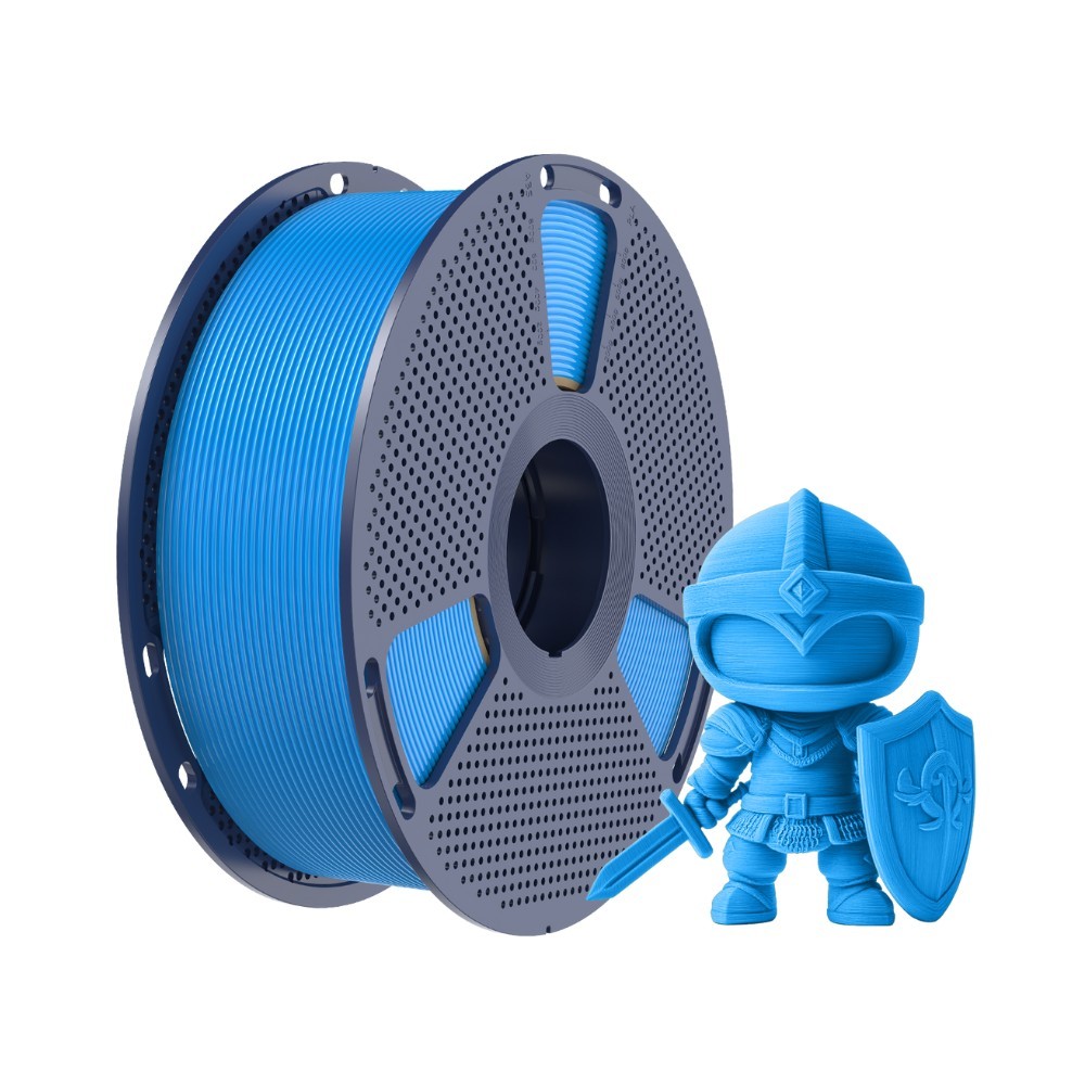Filamento Impressão 3D Sunlu Pla+ Azul Ciano 1kg