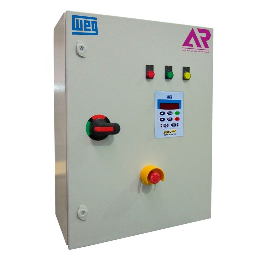 Painel para Irrigação com Soft Starter Weg SSW07 100CV 380V | APR