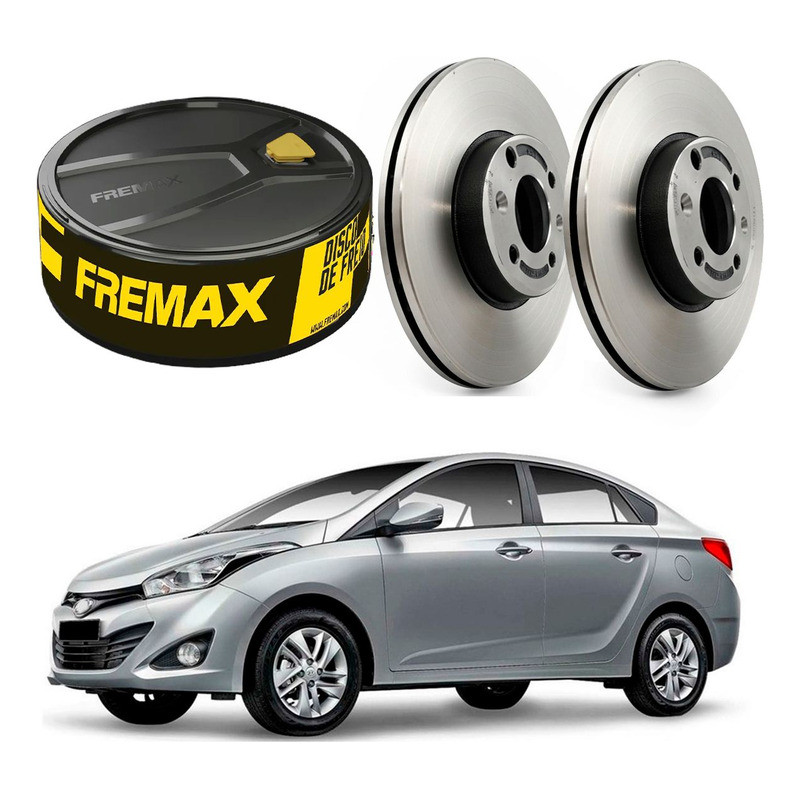 Disco Freio Dianteiro Hb20s 1.6 16v 2012 A 2015 em Oferta na Shopee