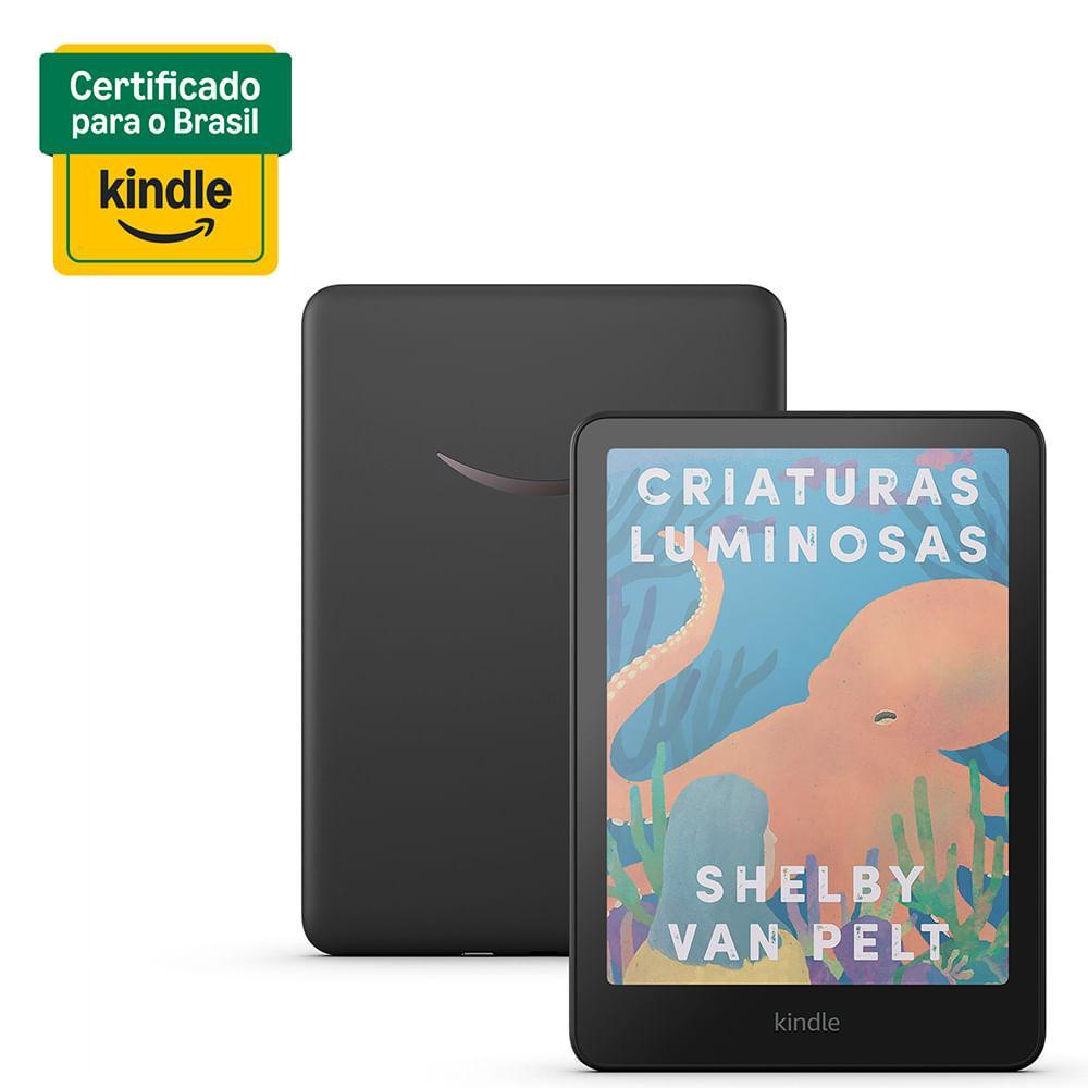 E-reader Amazon Kindle Colorsoft 7,05", 16gb, Iluminação Frontal Ajustável, Preto B0cx8mt2m2