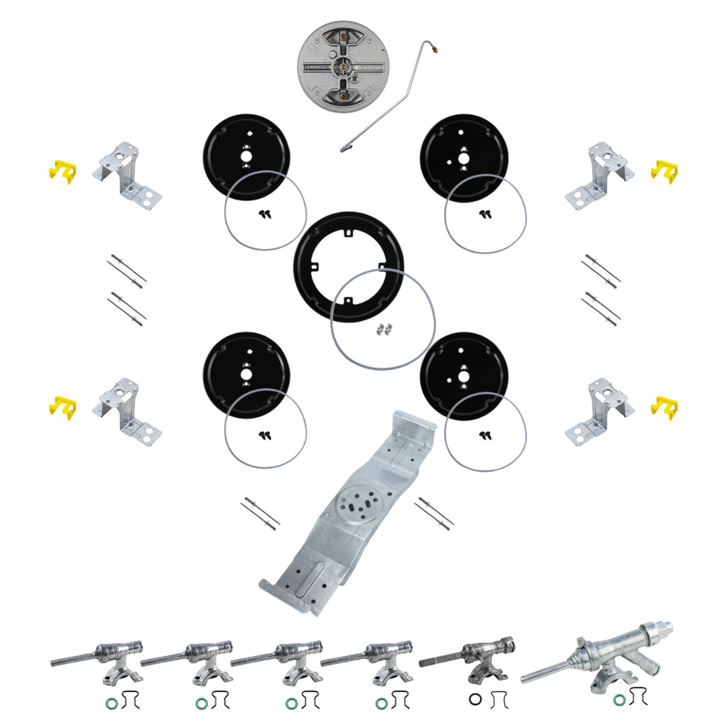Kit Reparo Revisão Fogão Atlas Agile Glass 5 Bocas Completo