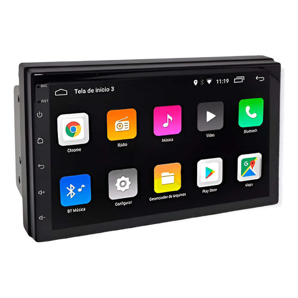 MULTIMÍDIA PREMIUM E-TECH 7 POLEGADAS 2G+32 ANDROID AUTO CARPLAY em Oferta na Shopee