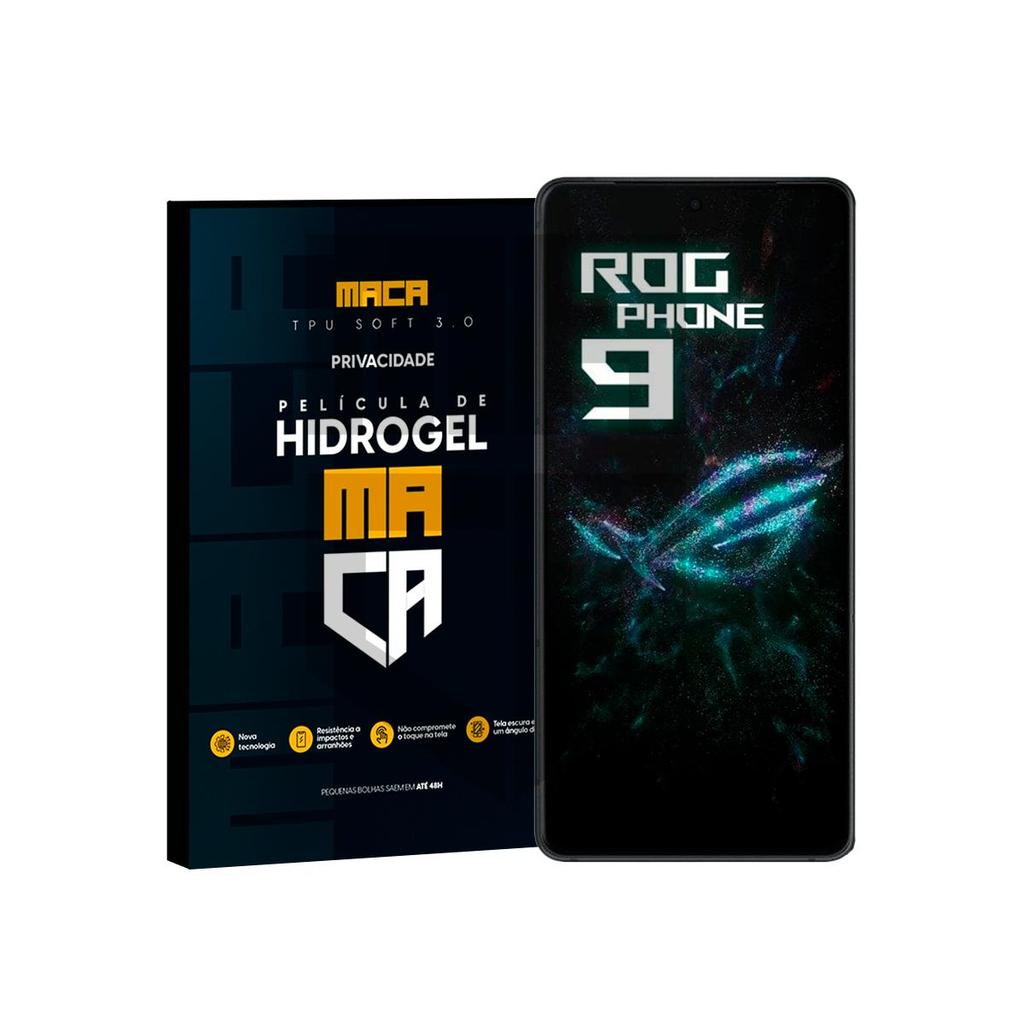 Película Hidrogel Asus Privacidade Frontal Todos Modelos