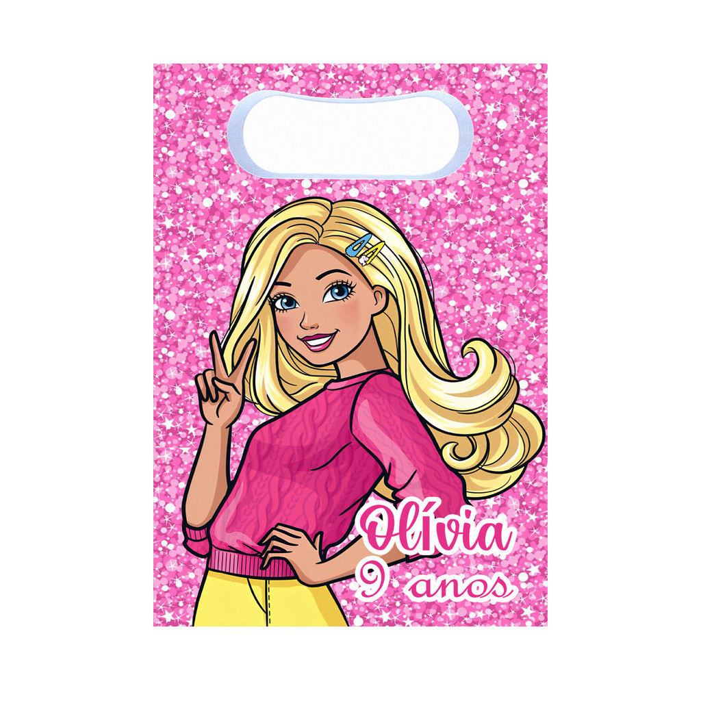Sacolinhas Surpresa Barbie Personalizada Lembrancinha para festa com nome e idade personagem ken em Oferta na Shopee