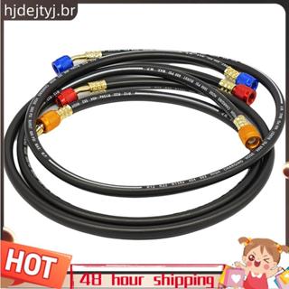 1.8M 3 Conjuntos De Tubo De Refrigerante Anti-Explosão Preto Peças Kit Mangueira Para R12 , R22 , R134A , 404,502 , HVAC em Oferta na Shopee