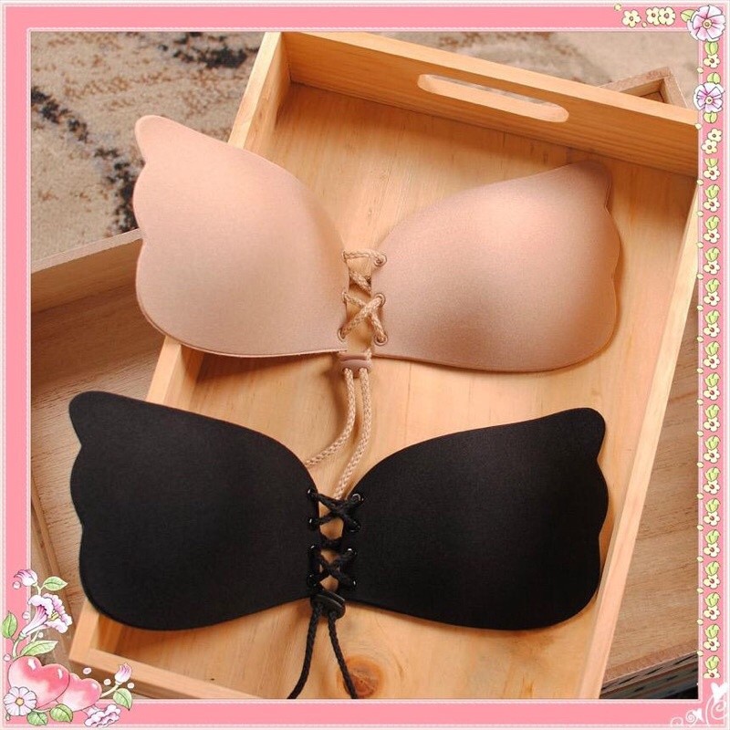 Sutiã invisível sem alças, autoadesivo, com decote em gel sólido. em Oferta na Shopee