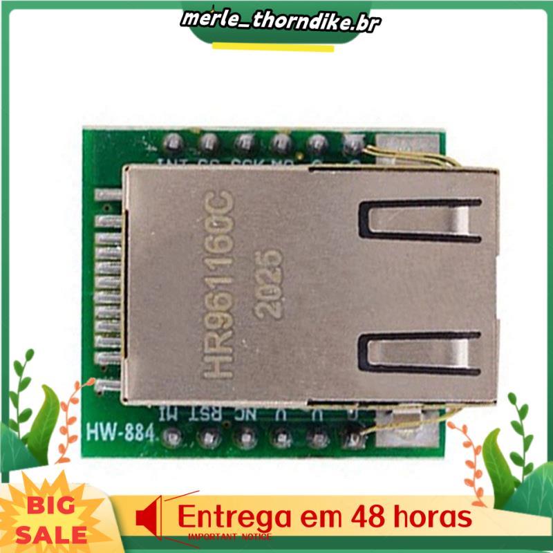 - ES1 W5500 Módulo SPI Ethernet ETH Para Adaptador De Rede WIZ820io