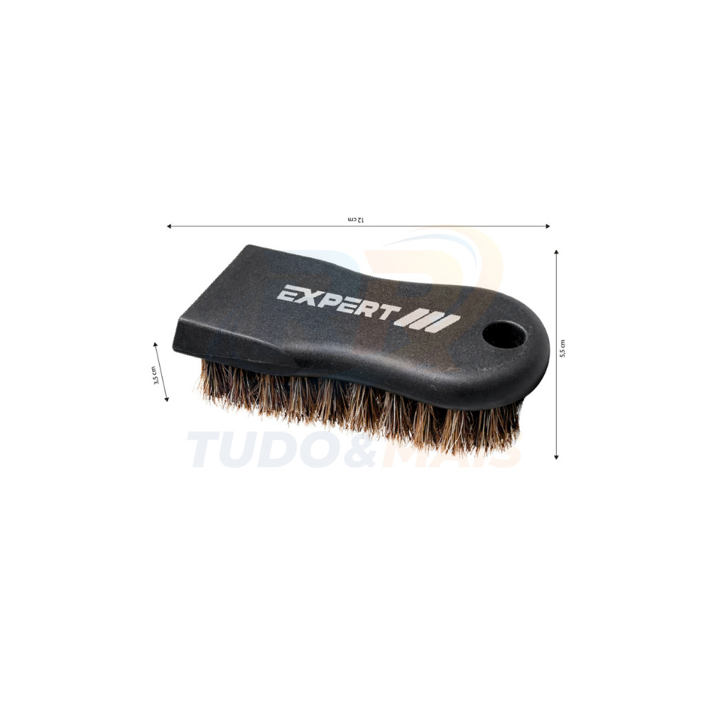 Escova Para Limpeza De Bancos Cerdas Naturais Media Expert · foto 2