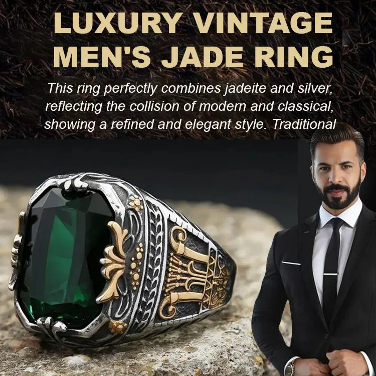 [Design Luxuoso] [Estilo Clássico] Anéis para Homens/Anel Masculino/Estilo Retro