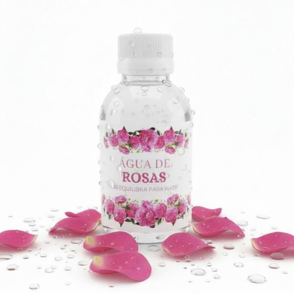 Água De Rosas 100 ML Uso Religioso Unidade.