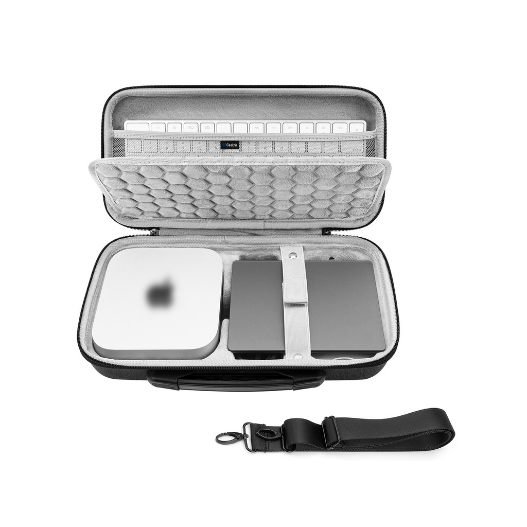 Geekria geekria Joy Ear adequado para Apple Mac Mini M4 teclado Mouse placa de c