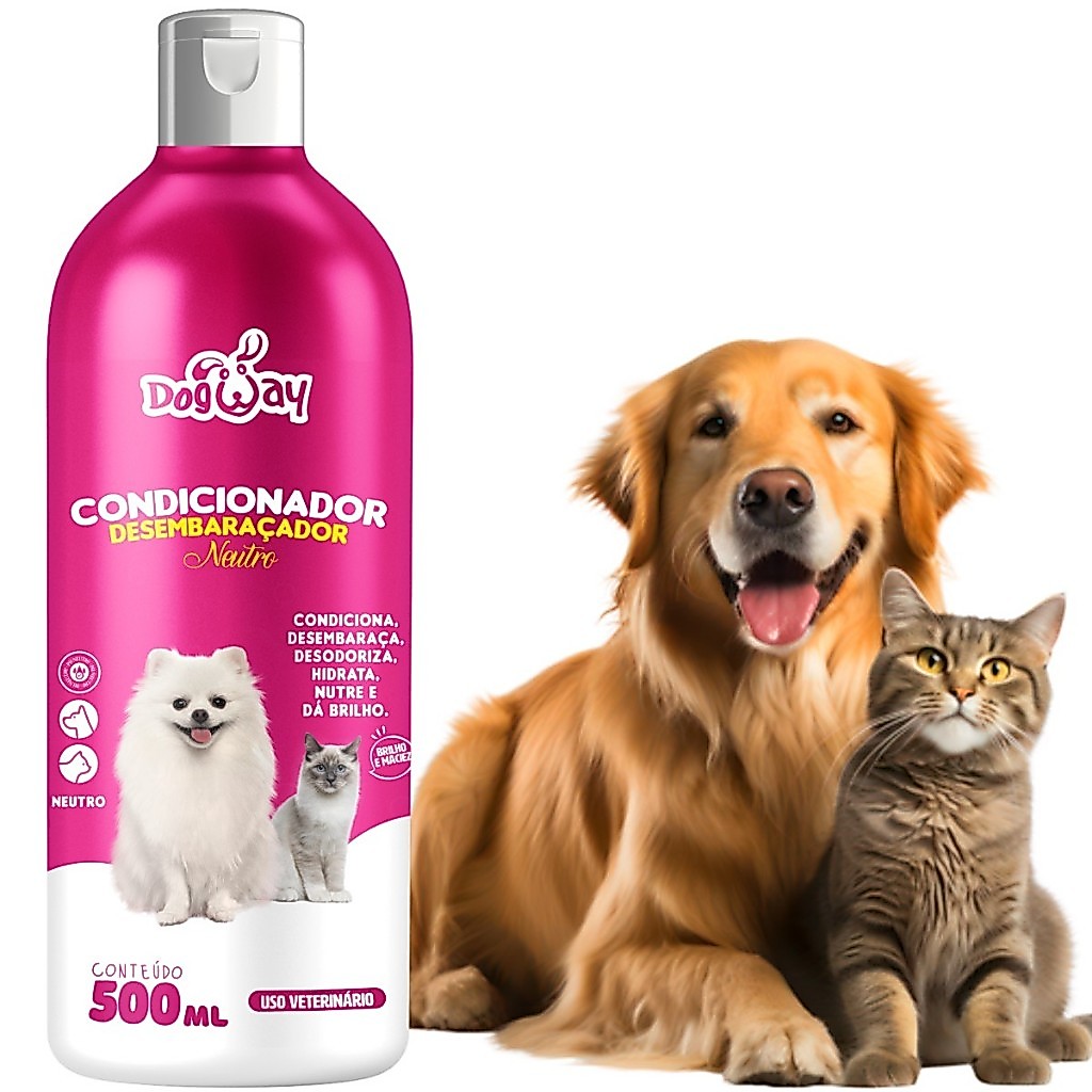 Condicionador Desembaraçador Genial Pet 500ml - Cachorro Caes e Gatos