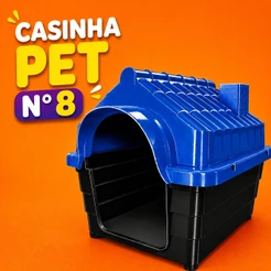 Casinha Cachorro Desmontável N8 Casa Pet Proteção UV