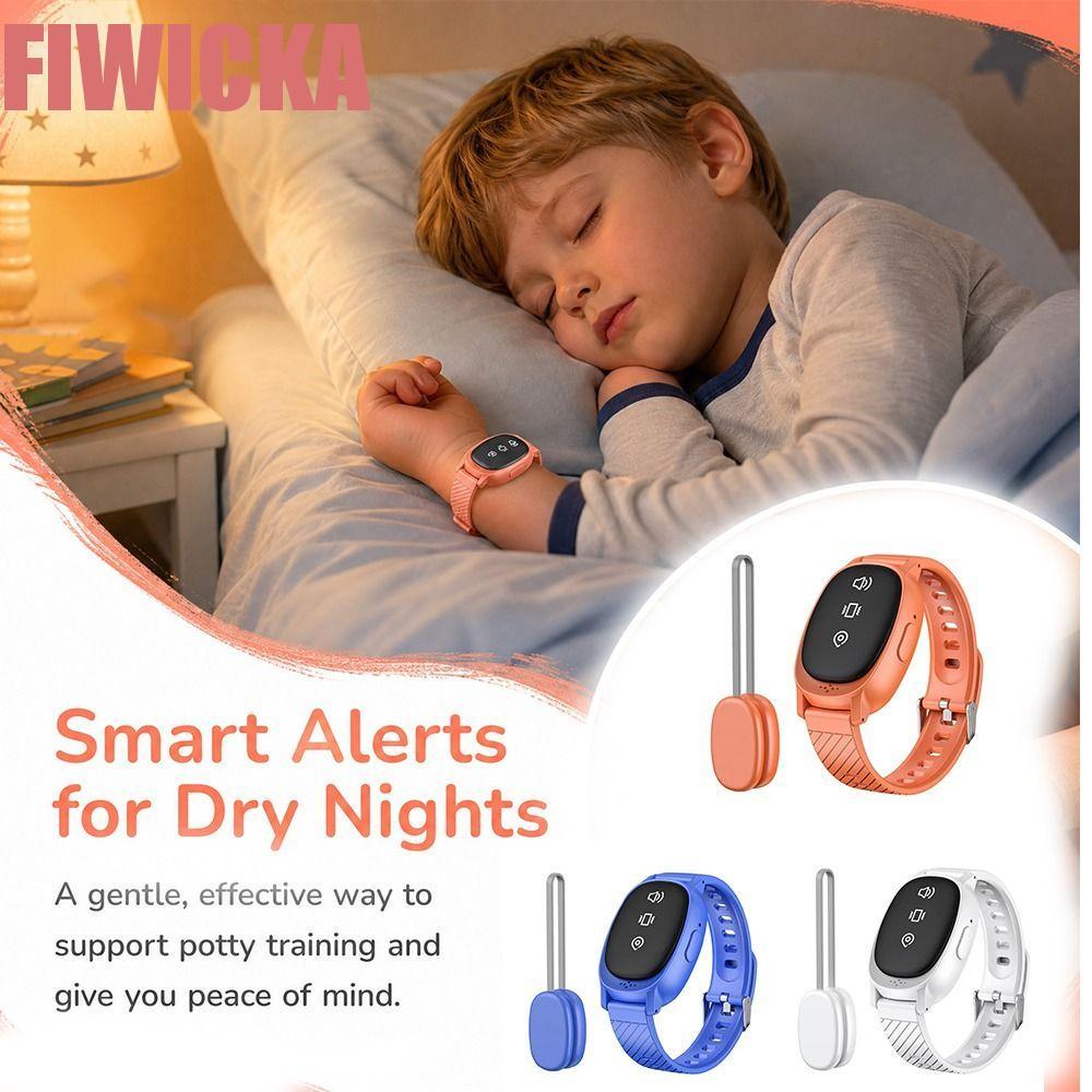 Alarme De Enurese  , Portátil Sem Fio De Umidade De Urina , Dispositivo De Lembrete Vibratório Anti-Perda
