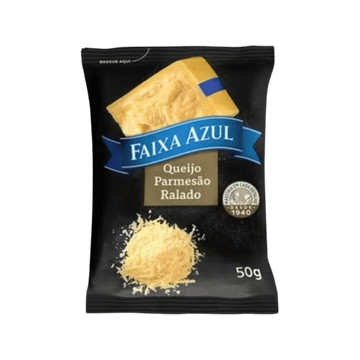 Faixa Azul Queijo Parmesão Ralado 90X 50g