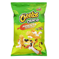 Cheetos Salgadinho de Milho Crunchy Pimenta Mexicana Pacote 47g