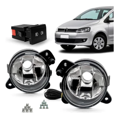 Kit Farol Auxiliar Milha Fox 2010 A 2013 2014 Bt Original