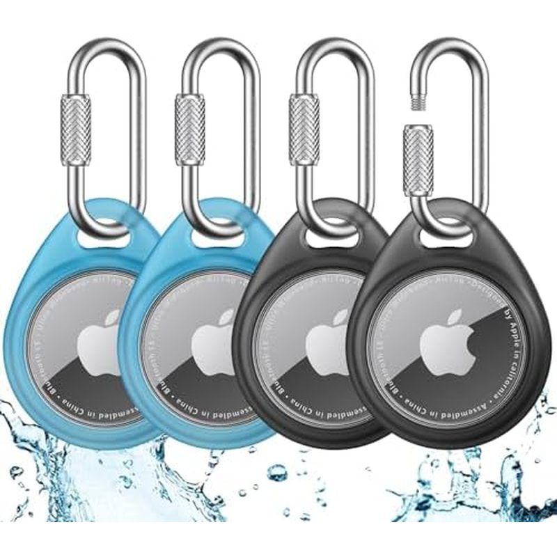 Suporte AirTag Inquebrável Para Apple-Estojo Air Tag De 4 Unidades [Caperador Pr