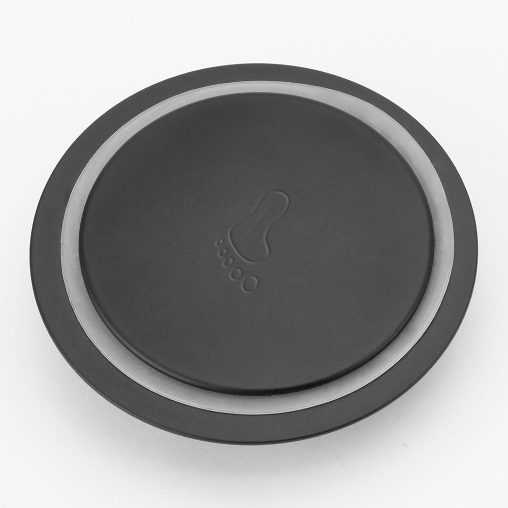 Ralo Click Para Banheiro Redondo Preto Black 15x15 Veda Cheiro Esgoto Odor — imagem 2 de 2