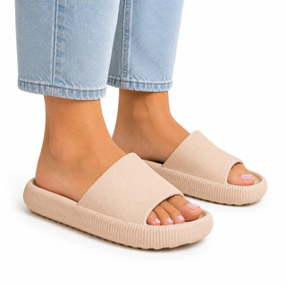 Chinelo Nuvem Unissex Solado Alto Macio e Confortável para Todos os Dias
