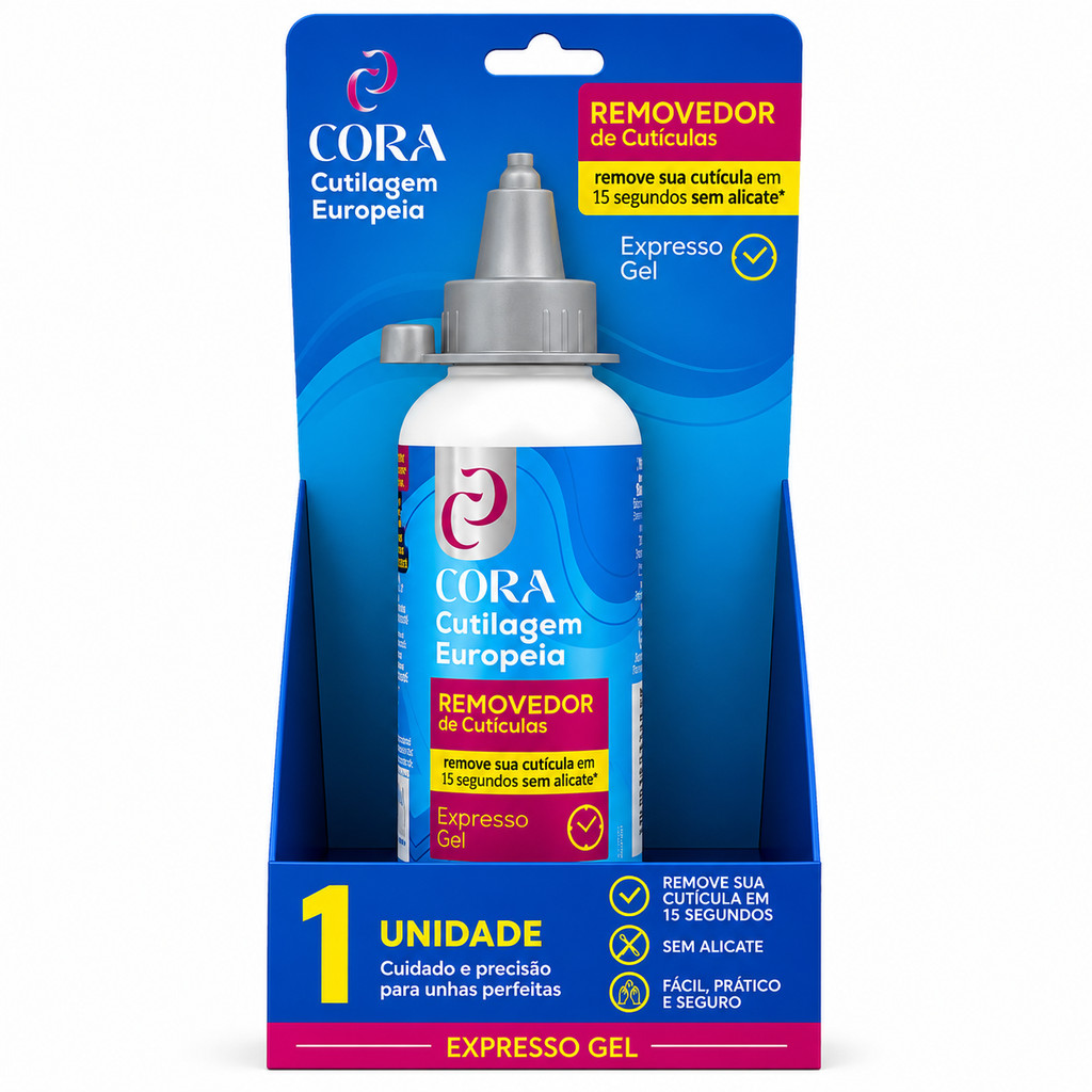 Kinq Gel para Remoção de Cutículas 100ml - Cora Profissional
