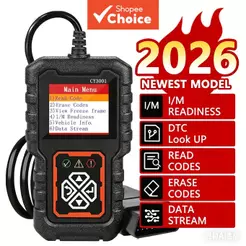 Ferramentas de Diagnóstico CY3001 Scanner OBD2 USB de Alta Precisão