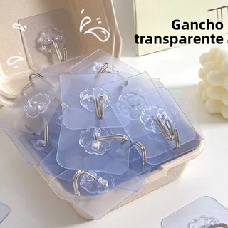 1/15/10 Pçs Gancho De Parede Adesivo Reutilizável Anti-skid Traceless Resistente Vara Na Sala De Banho Cozinha***&