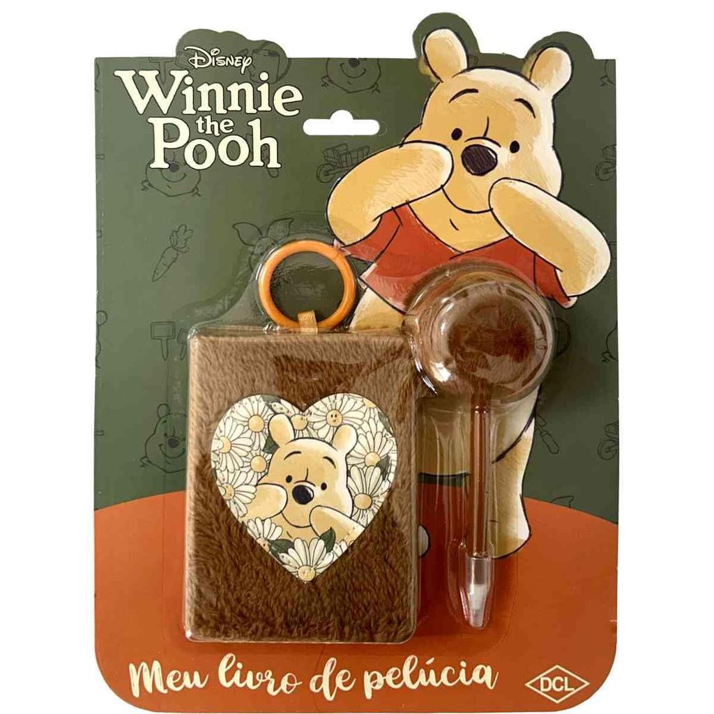 DISNEY - MEU LIVRO DE PELÚCIA PEQUENO - POOH - UNITÁRIO