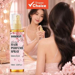 Perfume Capilar Sakura Spray, 100 ml - Fragrância Elegante, Presente Perfeito para o Festival