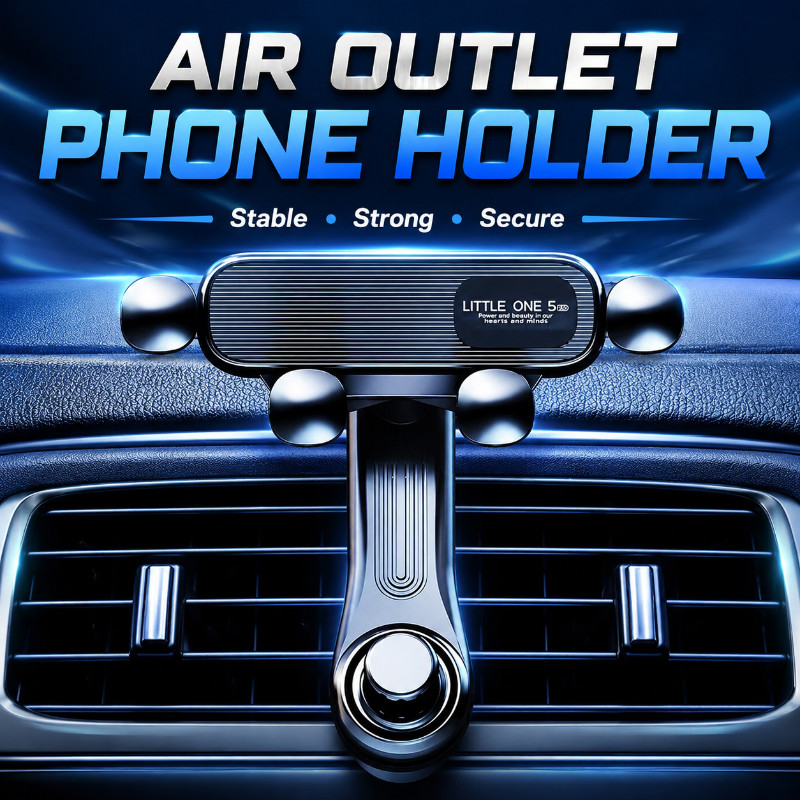 Suporte Veicular Celular Universal - Fixação Segura, Rotação 360º e Flexível: Perfeito para Qualquer Carro!