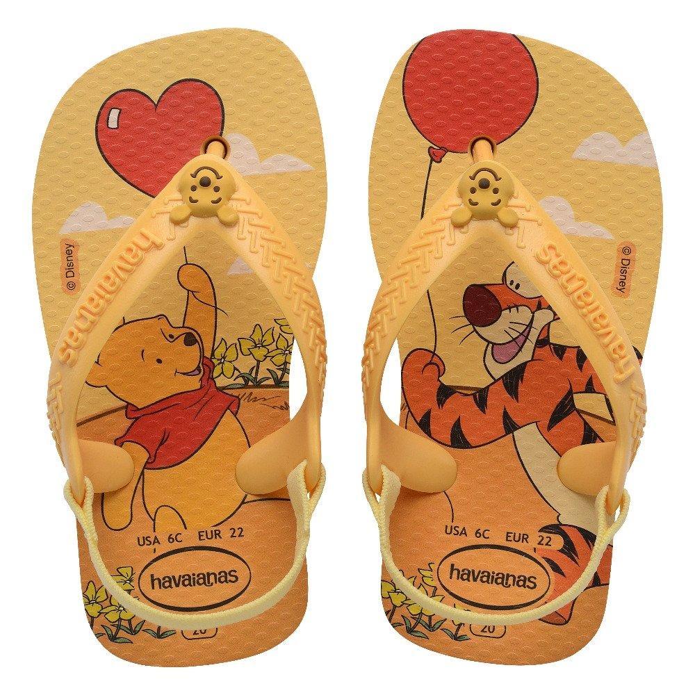 Havaianas Baby Disney Classic Amarelo Caja