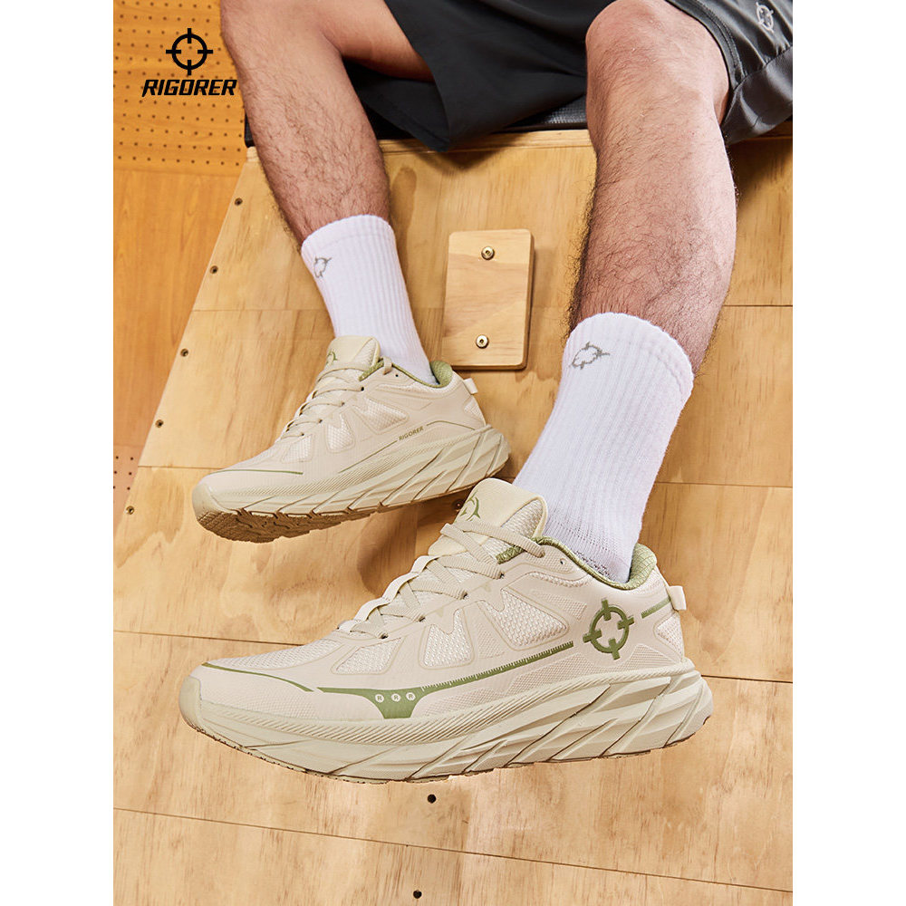 Sapatos de árbitro padrão 3R tênis de corrida masculino ultraleve sapatos masculinos outono malha tênis de corrida femin