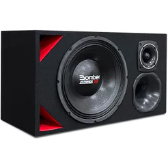 Caixa Trio Full Trap Woofer Bomber 1100w Pancadão Oestesom