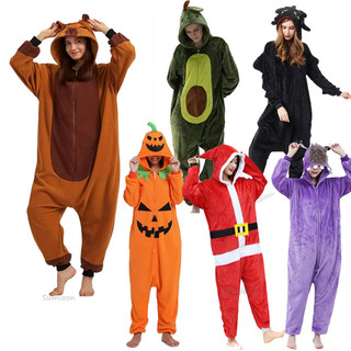 Kigurumi Capivara Dos Desenhos Animados Pijamas Onesies Para Adultos Menina Menino Animal Macacões Natal Dia Das Bruxas 