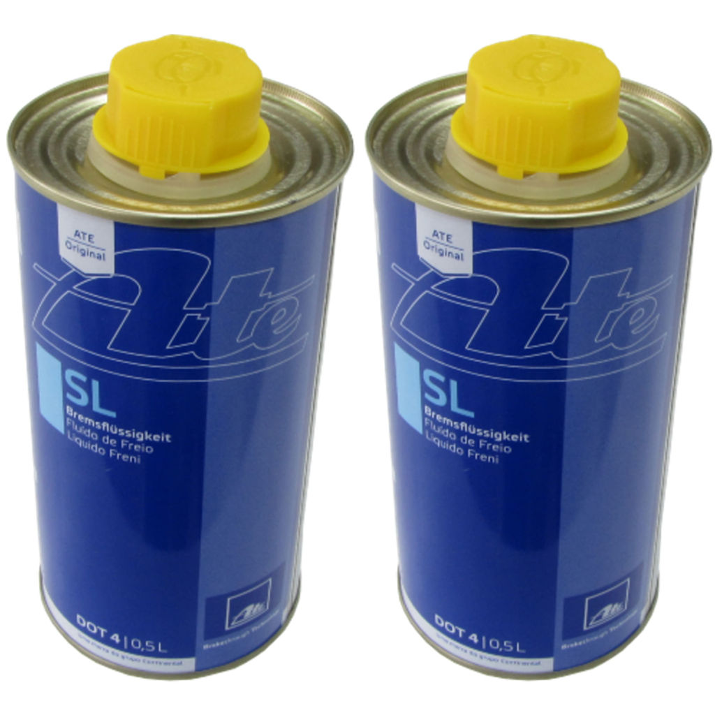 2x Fluido de Freio DOT4 SL Original marca ATE -