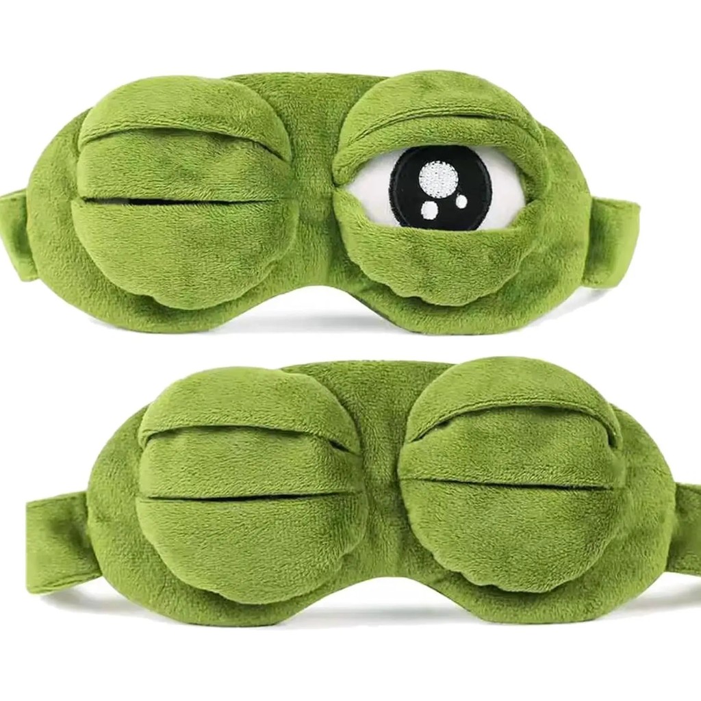 Máscaras para Mulheres, Máscara para Olhos, Máscara Noturna SadFrogute para Bloquear a Luz, Máscara de Olhos Macia e Con
