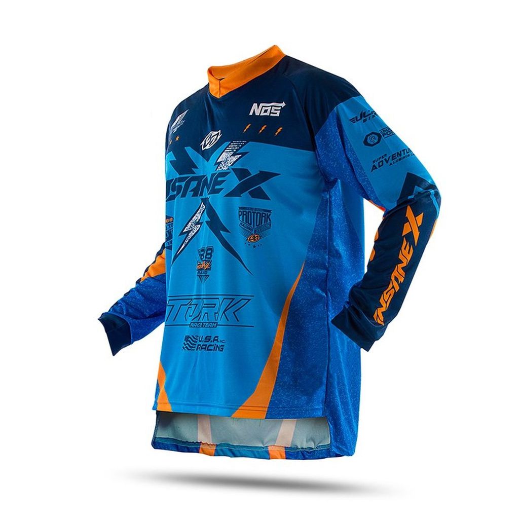 Camisa Para Motocross Adulto Piloto Pro Tork Insane X Leve Confortável Trilha Enduro Off Road · foto 2