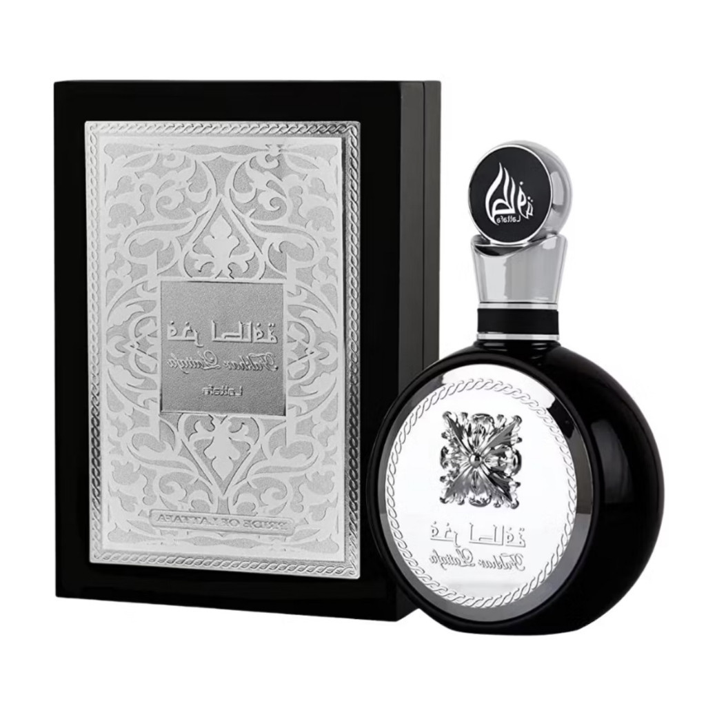Perfume Árabe Masculino Fakhar Silver Eau De Parfum 100ml - Lataffa