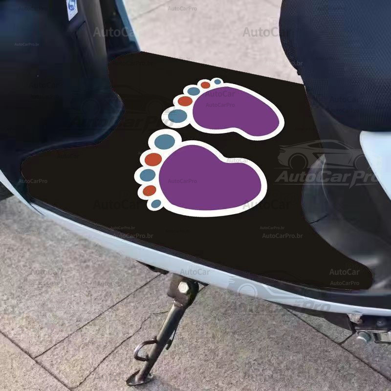 Tapete Universal para Patinete Elétrico, Cortável, Impermeável, Fixo, Antiderrapante, A ONTP