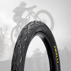 Pneu Pirelli Tornado Beta Aro 24 X 2.125 Tipo Flame Balão Slick Bicicleta Intanfil Eletrica