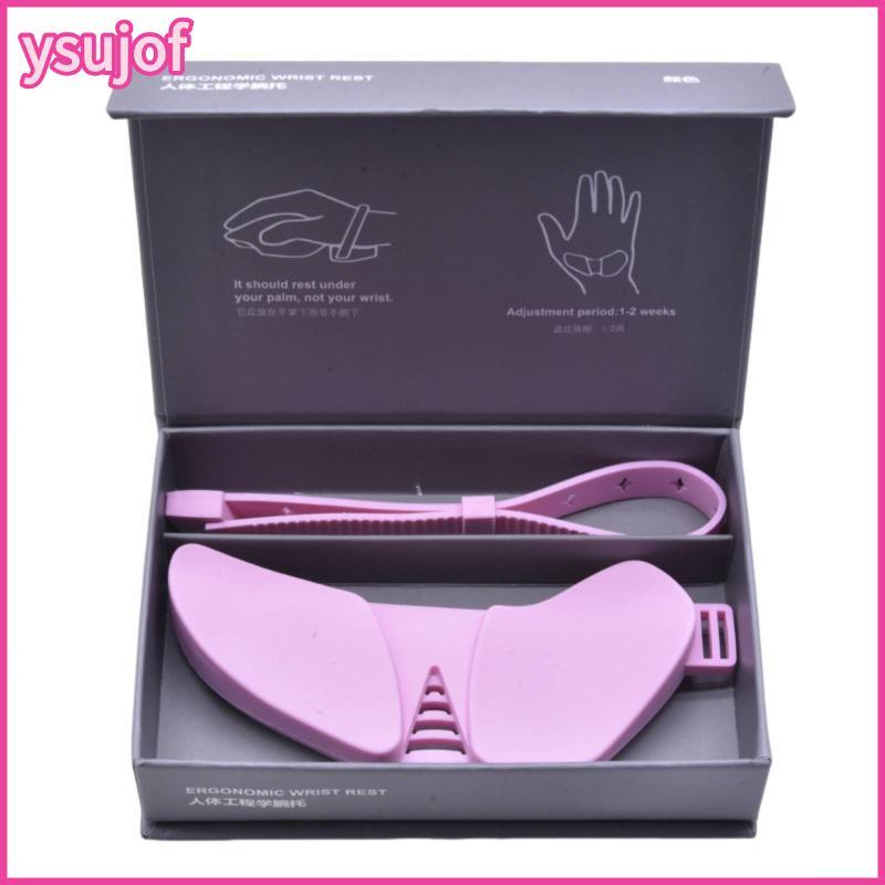 [ysujof] Suporte Para Descanso De Palma Do Computador Almofada De Pulso De Silicone Macio Teclado , Acessórios De Escrit