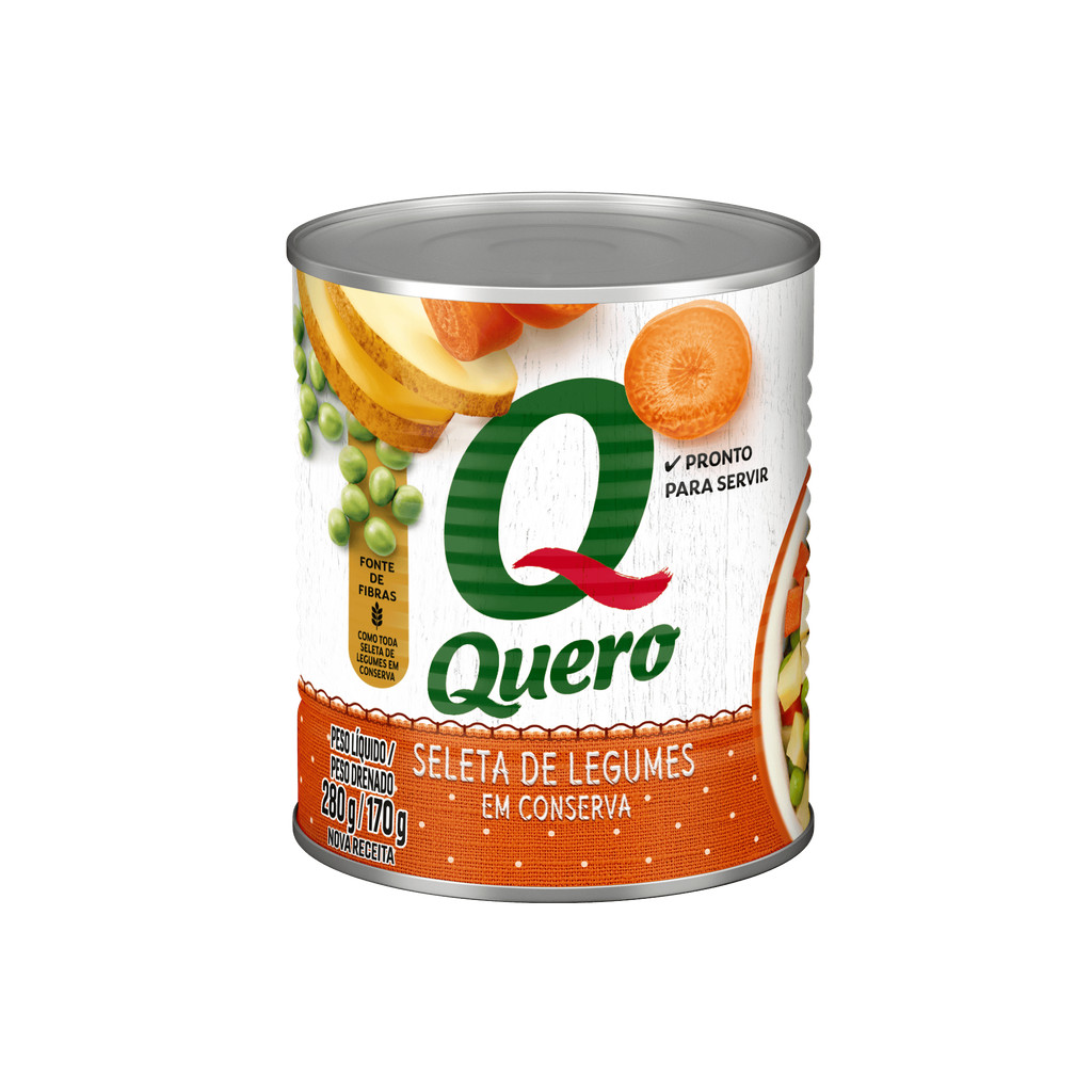 Quero Seleta de legumes 170g