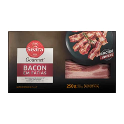 Seara Gourmet Bacon em fatias 250g