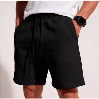 Bermuda Moletom Masculina Lisa Sem Estampa Short Algodão E Poliéster Premium Reforçado