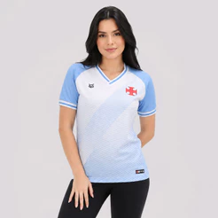 Camisa Vasco Mares do Almirante Feminina Azul