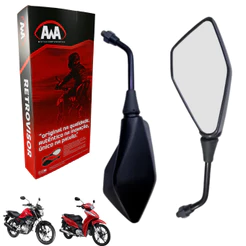 Retrovisor Z400 Mini Kawasaki Rosca Haste Fixo