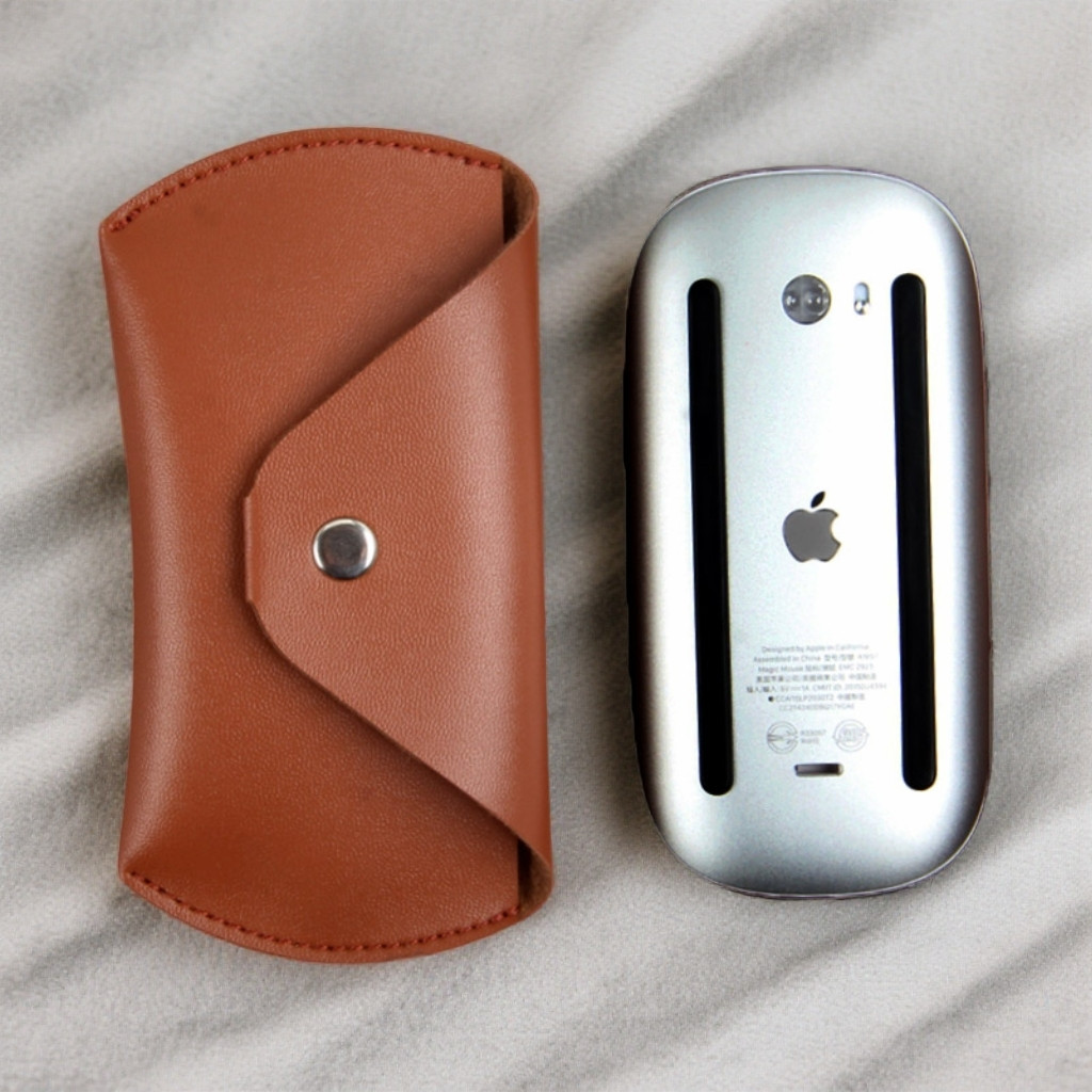 Adequado para Apple magic Mouse magic Mouse2 pele de cordeiro fivela magnética c