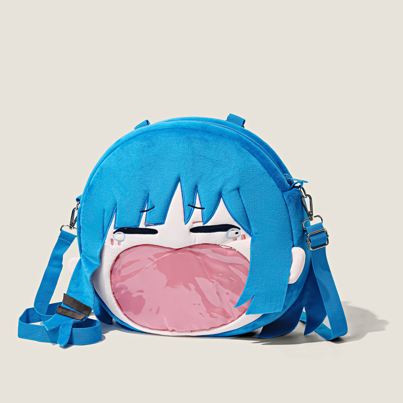 Estoque pronto não solitária Rock Yamada Ryo grande boca dor saco barra Chiguzi armazenamento mensageiro mochila present